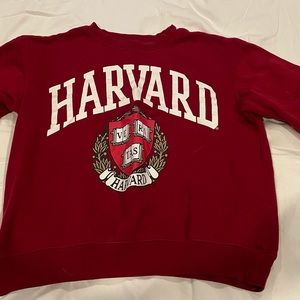 Harvard crew neck sweatshirt